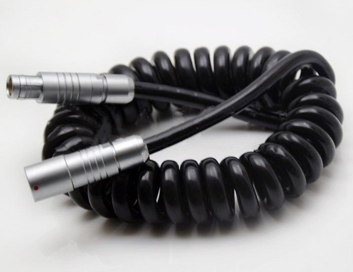 Monitor Coiled Power Cable connector