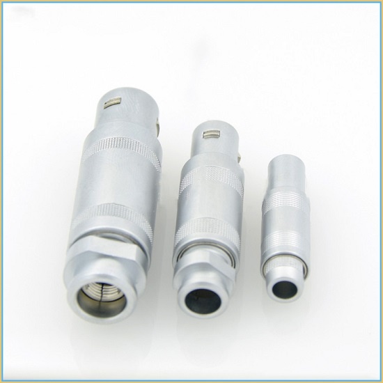 Coaxial Connector Receptacle, Male Pin 50 Ohms Panel Mount Solder Cup